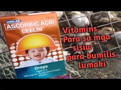 All in one Vitamins sa sisiw with probiotics, Mabilis magpalaki .